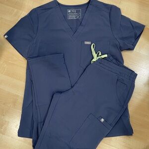FIGS Space Navy Scrub Set
